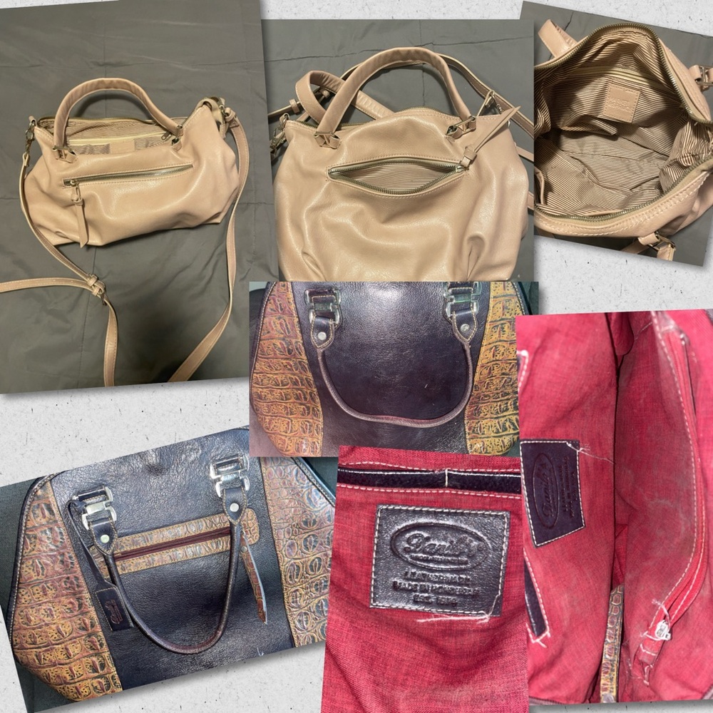 ***Mini Lot***Market & Spruce Beige Purse and Brown Danilo leather purse